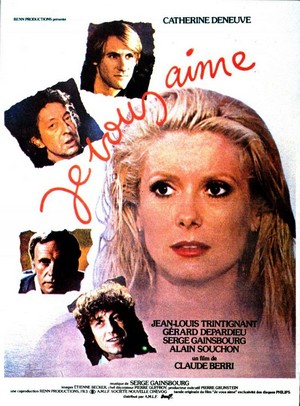 Je Vous Aime (1980) - poster