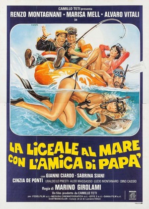 La Liceale al Mare con l'Amica di Papà (1980) - poster