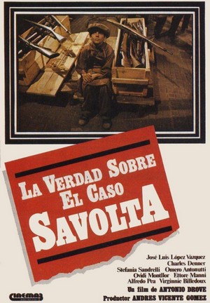 La Verdad Sobre el Caso Savolta (1980) - poster