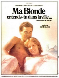 Ma Blonde, Entends-Tu dans la Ville? (1980) - poster