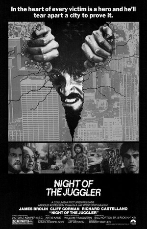 Night of the Juggler (1980) - poster