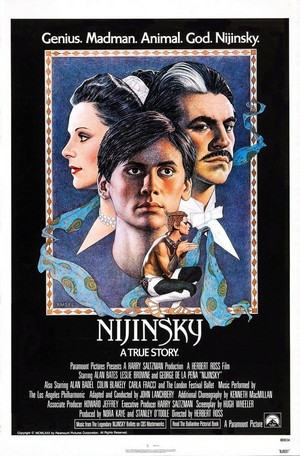 Nijinsky (1980) - poster