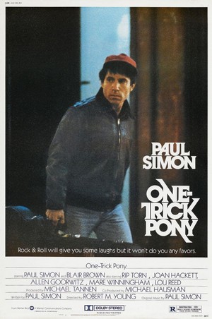 One Trick Pony (1980) - poster