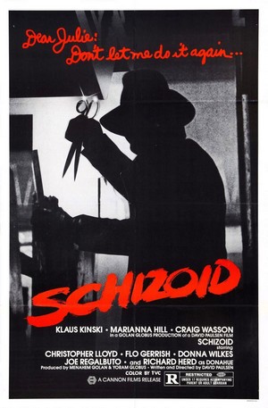 Schizoid (1980) - poster