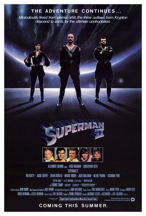 Superman II (1980) - poster