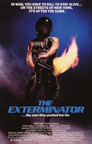 The Exterminator (1980) - poster