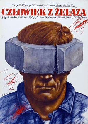 Czlowiek z Zelaza (1981) - poster