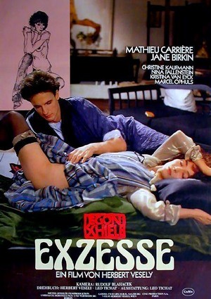 Egon Schiele - Exzesse (1981) - poster
