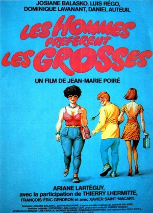 Les Hommes Préfèrent les Grosses (1981) - poster