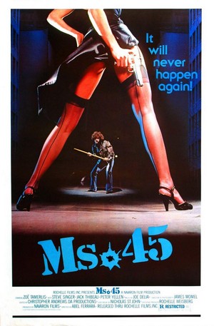Ms .45 (1981) - poster