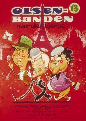 Olsen-Banden over Alle Bjerge (1981) - poster