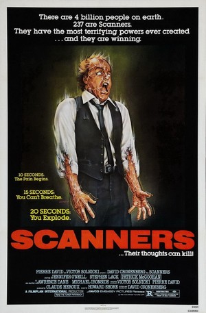 Scanners (1981) - poster