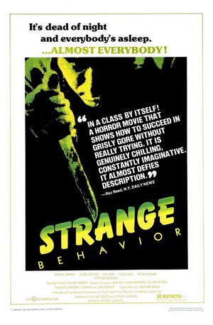 Strange Behavior (1981) - poster
