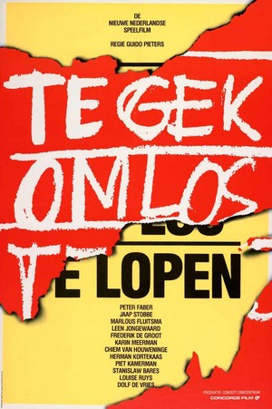 Te Gek om Los te Lopen (1981) - poster