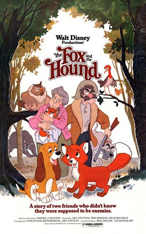 The Fox and the Hound (1981) - poster