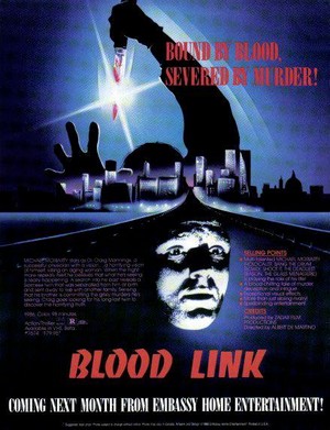 Blood Link (1982) - poster