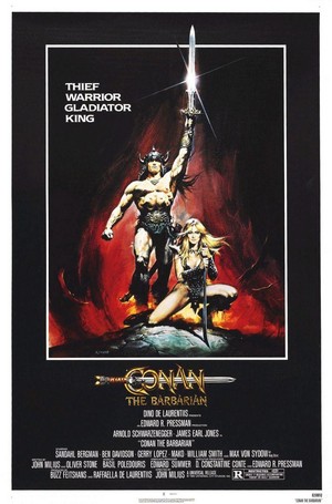 Conan the Barbarian (1982) - poster