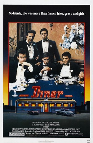 Diner (1982) - poster