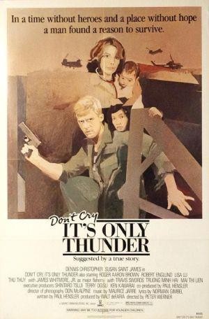 Don't Cry, It's Only Thunder (1982) - poster