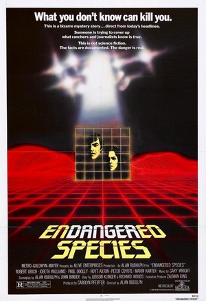 Endangered Species (1982) - poster
