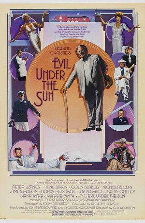 Evil under the Sun (1982) - poster