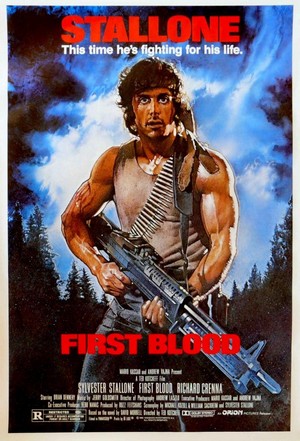 First Blood (1982) - poster