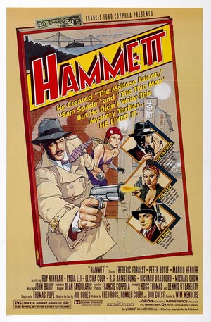 Hammett (1982) - poster