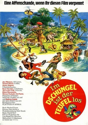 Im Dschungel Ist der Teufel Los (1982) - poster