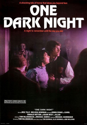 One Dark Night (1982) - poster
