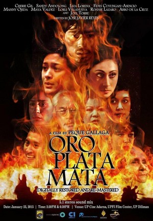 Oro, Plata, Mata (1982) - poster