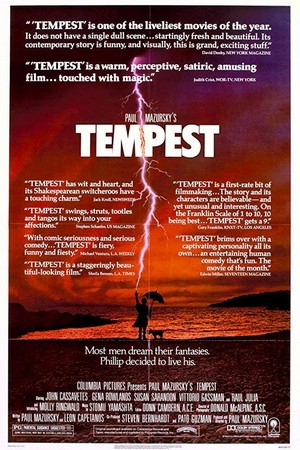 Tempest (1982) - poster