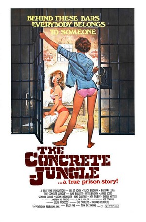 The Concrete Jungle (1982) - poster