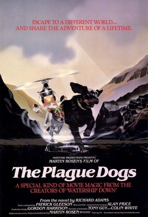 The Plague Dogs (1982) - poster
