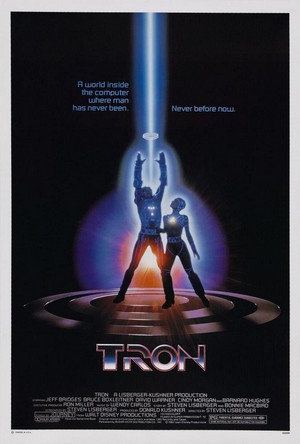 Tron (1982) - poster