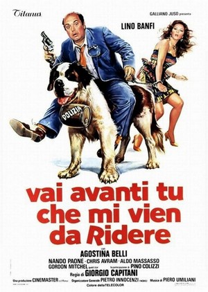 Vai Avanti Tu Che Mi Vien da Ridere (1982) - poster