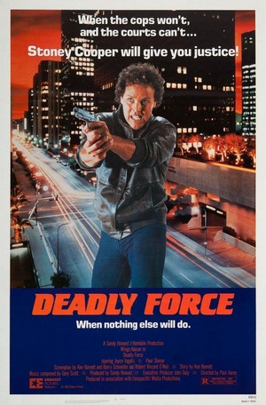 Deadly Force (1983) - poster