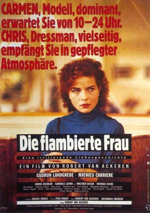 Die Flambierte Frau (1983) - poster