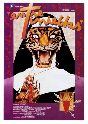 Entre Tinieblas (1983) - poster