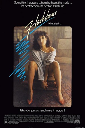 Flashdance (1983) - poster