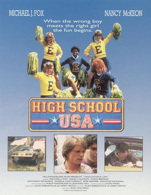 High School U.S.A. (1983) - poster