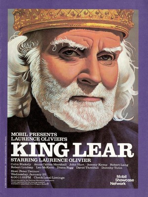 King Lear (1983) - poster