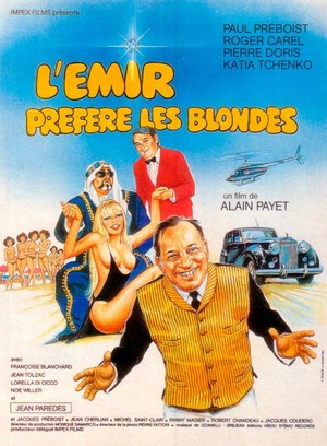 L'Emir Préfère les Blondes (1983) - poster