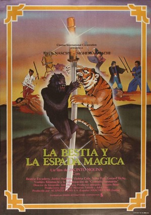 La Bestia y la Espada Mágica (1983) - poster