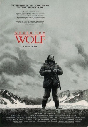 Never Cry Wolf (1983) - poster