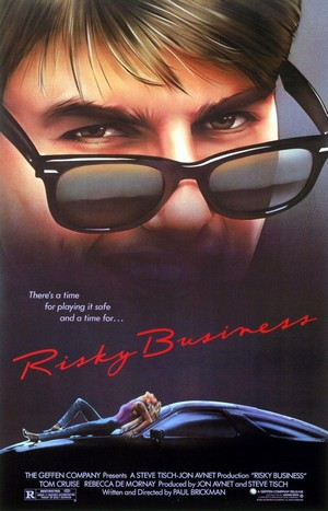 Risky Business (1983) - poster