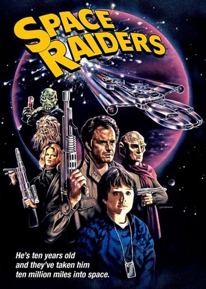 Space Raiders (1983) - poster