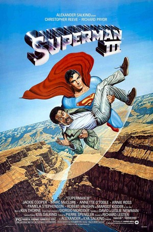 Superman III (1983) - poster