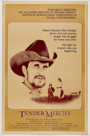 Tender Mercies (1983) - poster