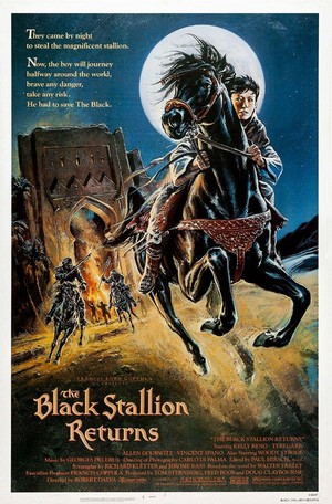 The Black Stallion Returns (1983) - poster