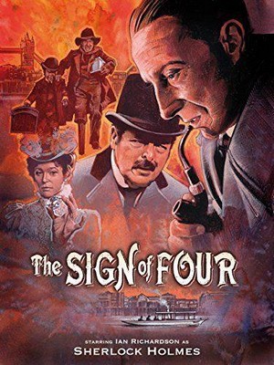 The Sign of Four (1983) - poster